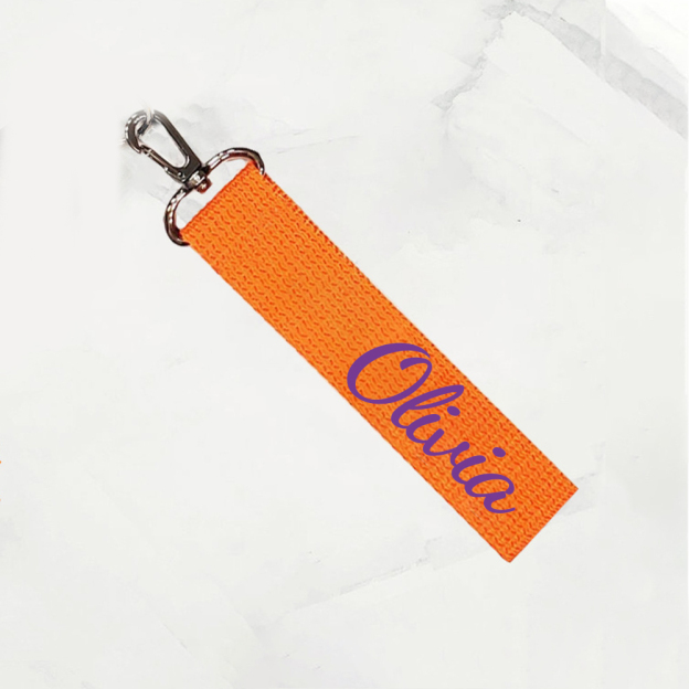 Personalized Colourful Webbing Name Tag | CWToy139