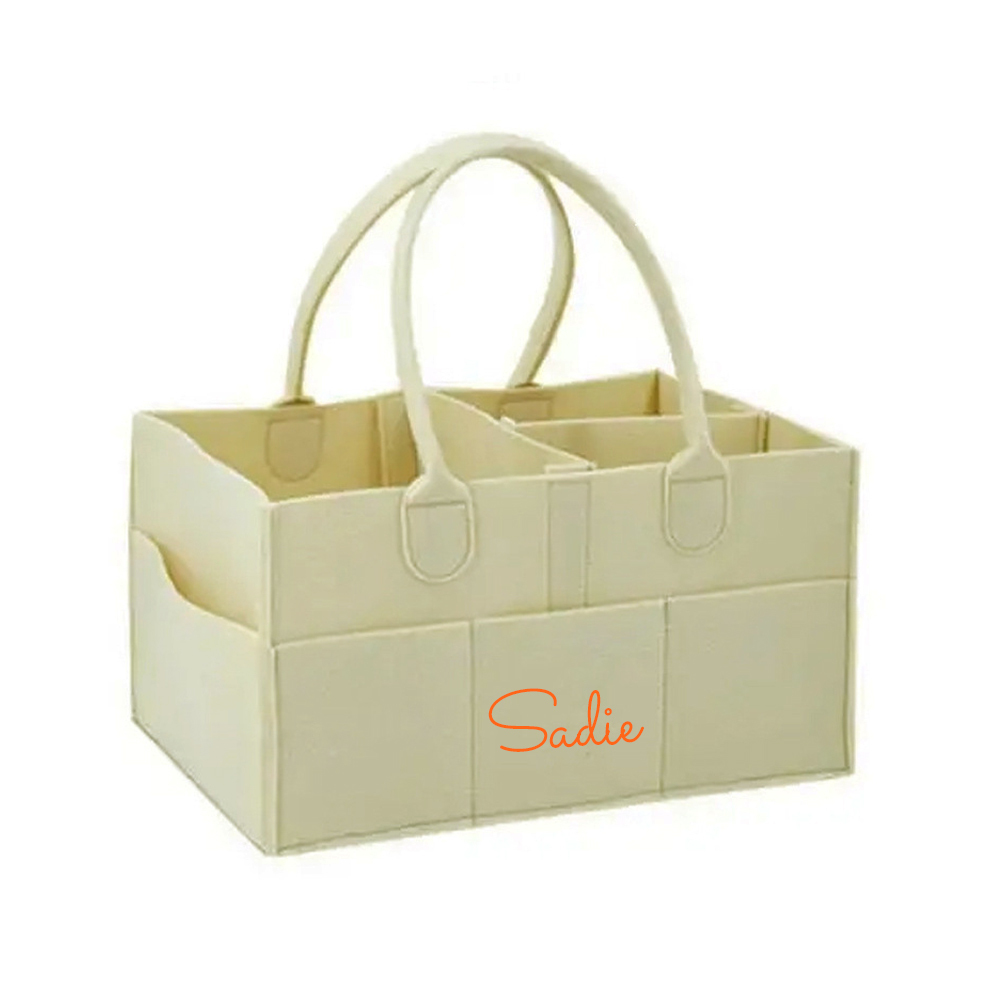 Personalized Baby Accessories & Diapers Portable Nursery Bag | CWToy141