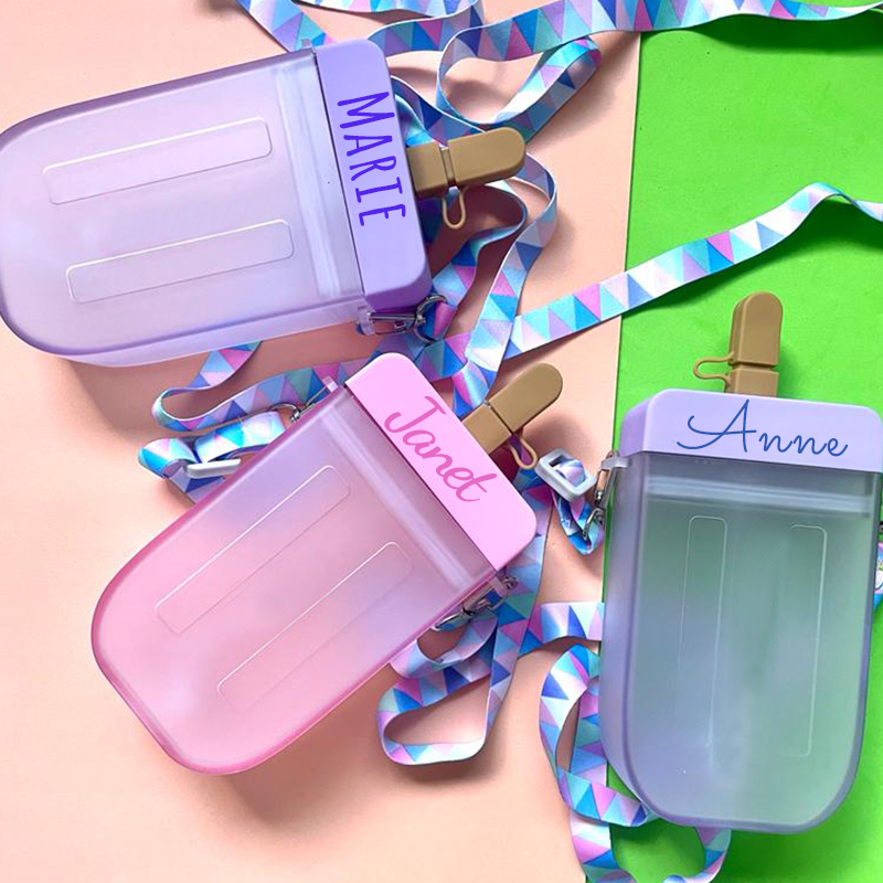 Personalised BPA Free 10oz Kid Color Changing Popsicle Bottles | YouBottle68