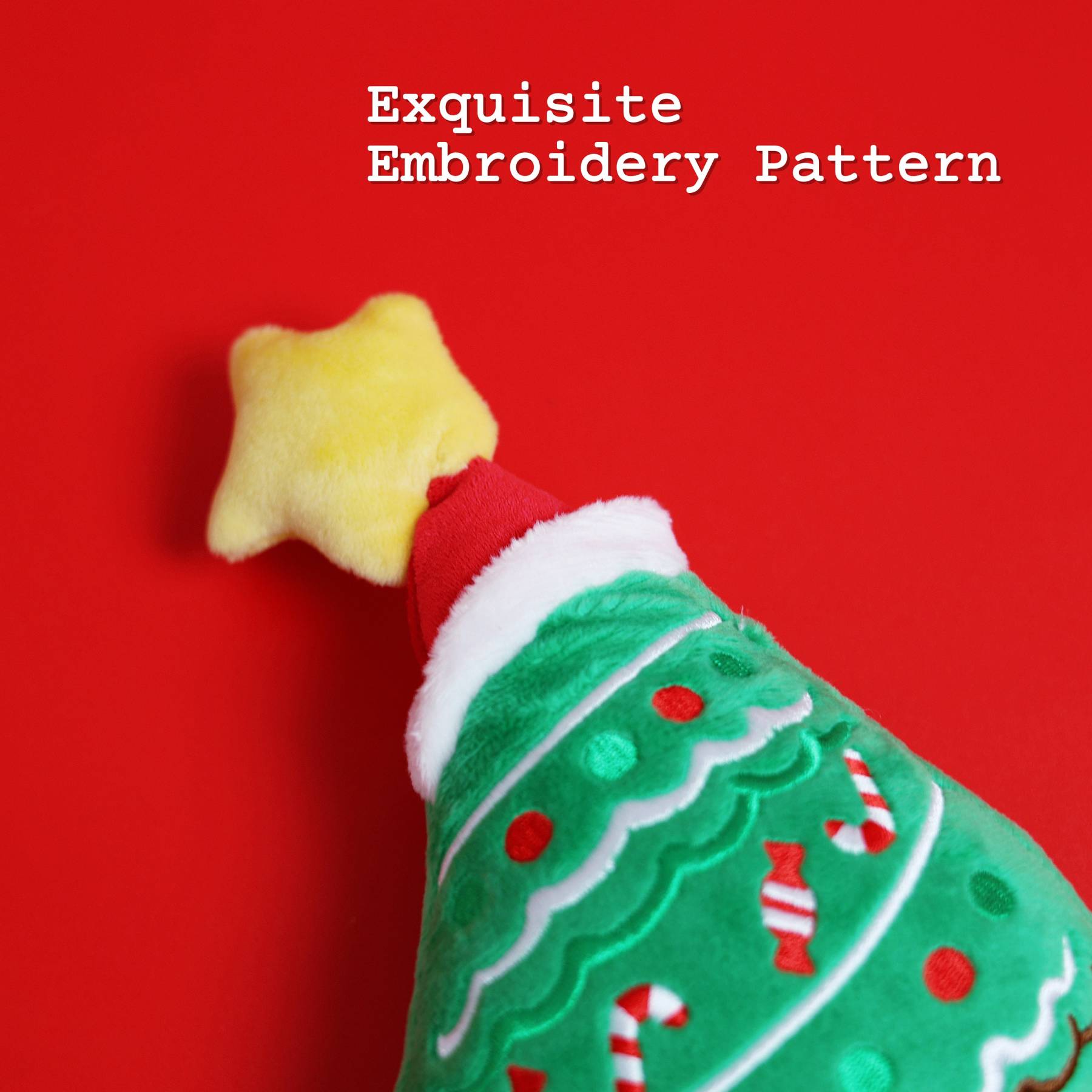 Christmas Tree Dog Plush Squeaky Toys | BKPet133