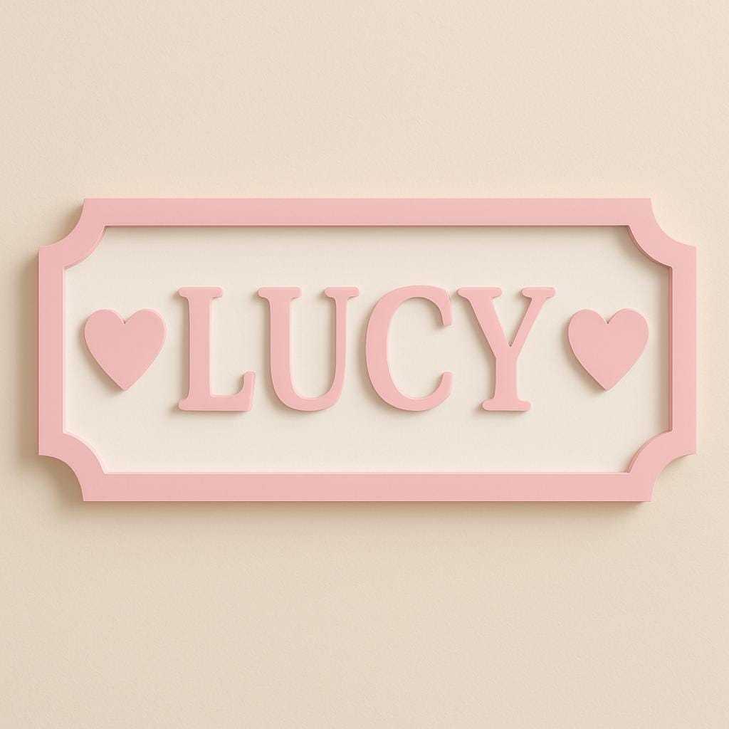 Personalized Kid's Bedroom Decoration Door Sign | CWBaby391