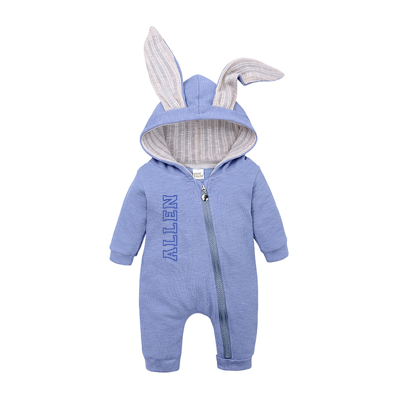 Personalized Baby Easter Rabbit Ears Gown | CWbaby40