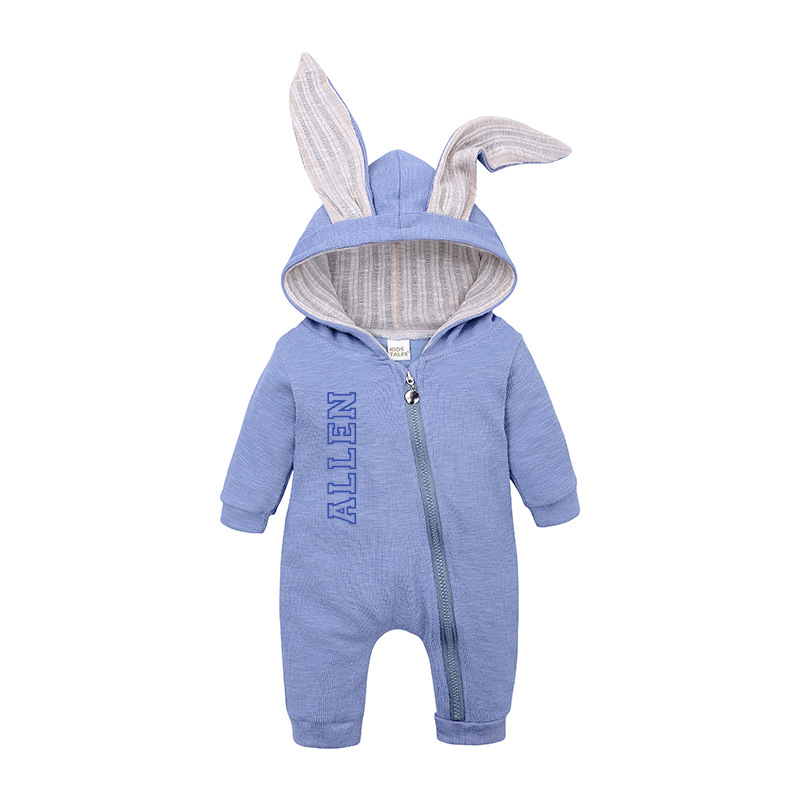 Personalized Baby Easter Rabbit Ears Gown | CWbaby40