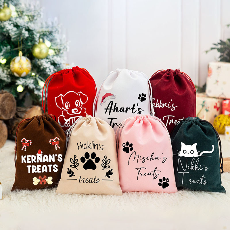 Personalized Pet Christmas Treat Bag for Love & Unique | BKPet25