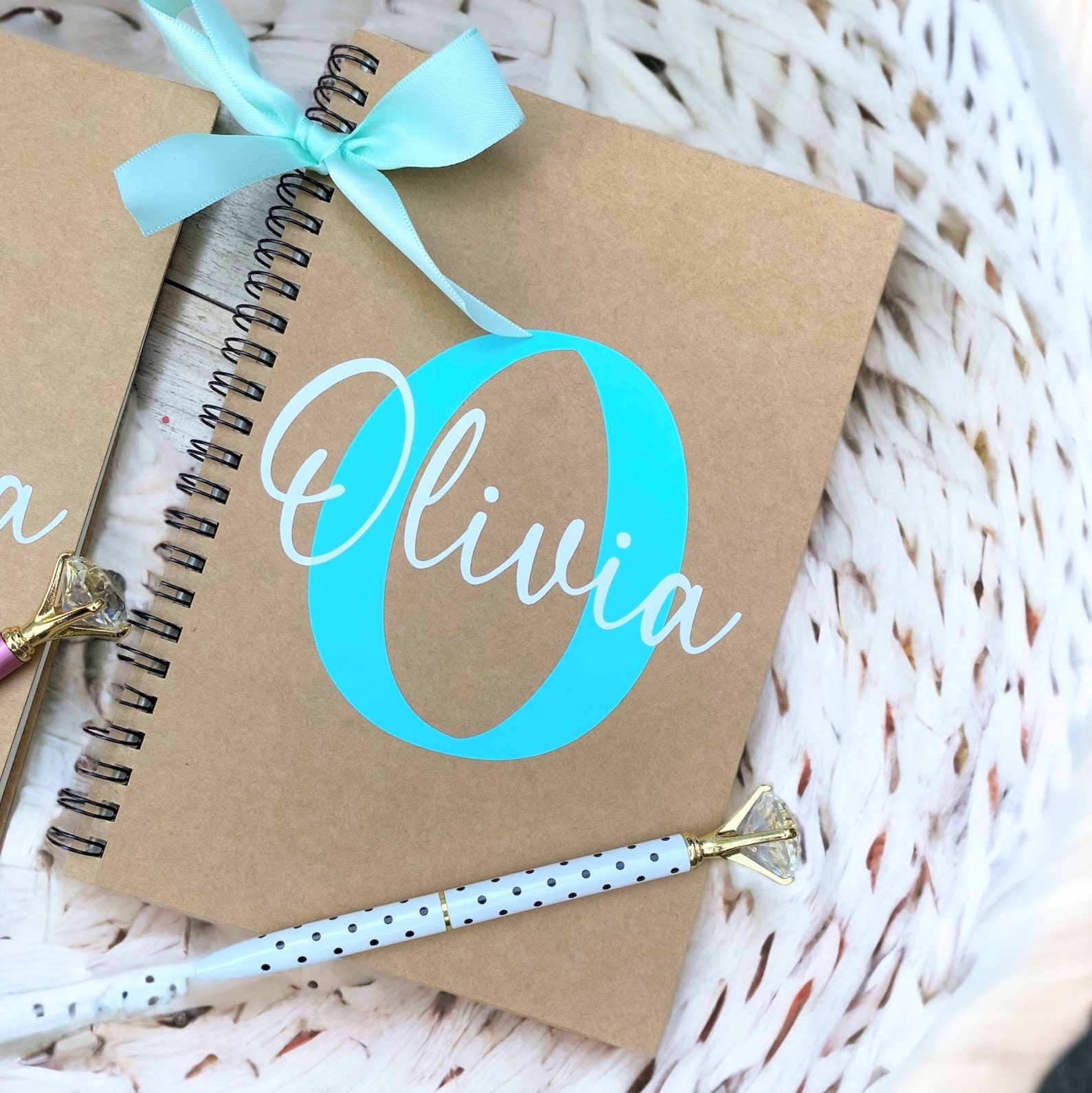 Personalized Notebook and Pen Set for Kids