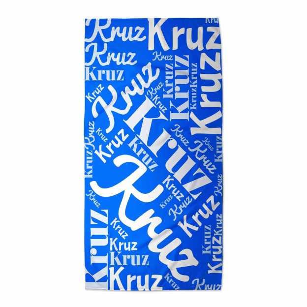 Personalized Lovely Checker Kid Towel for Summer & Beach | CWTowel114