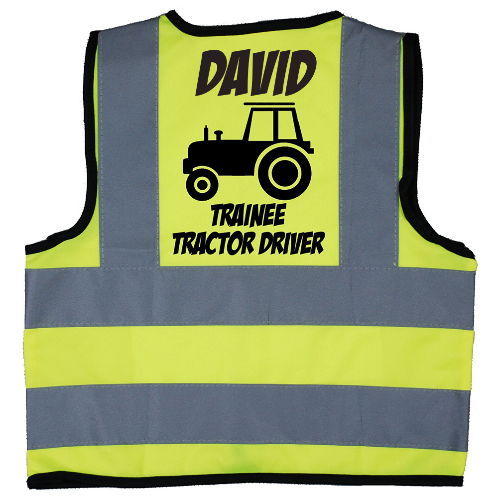 Personalized  Kids Hi Vis Safety Jacket | CWToy43