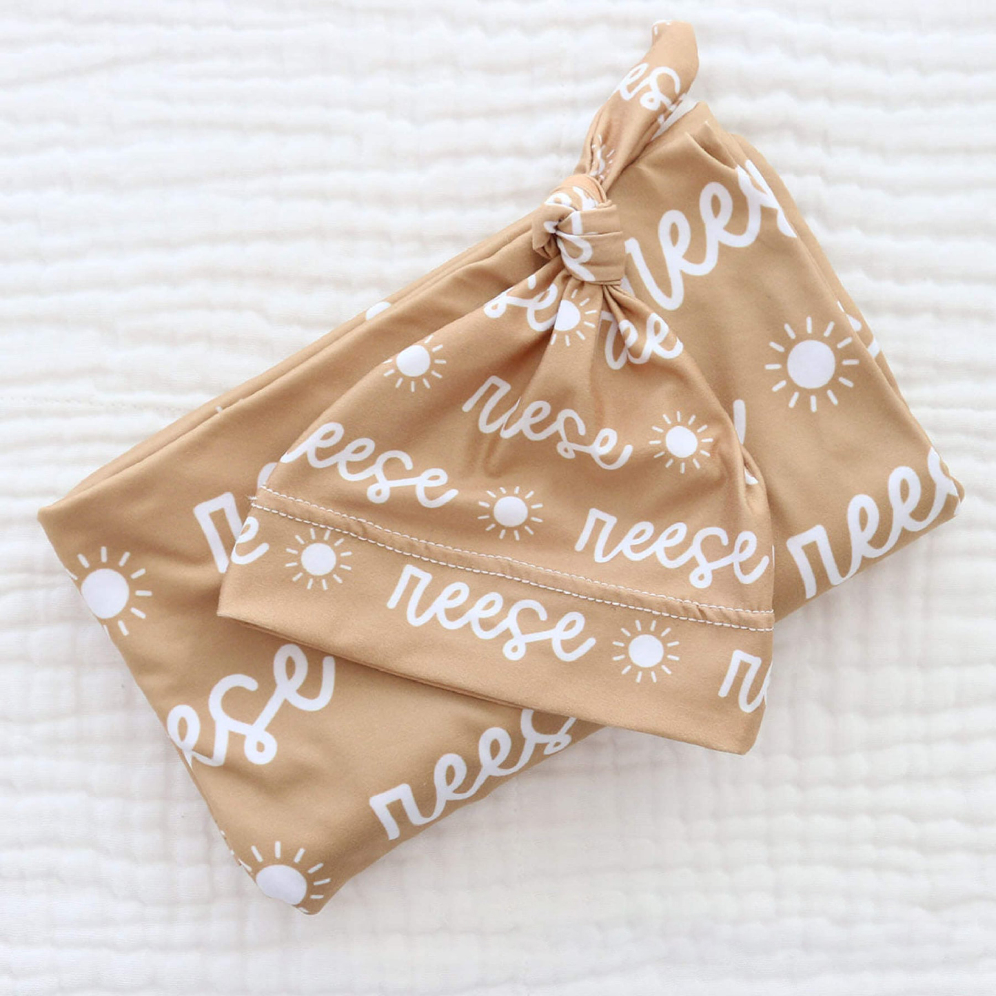 Personalized Baby Swaddle Blanket Set for Comfort & Unique | BBBlanket04