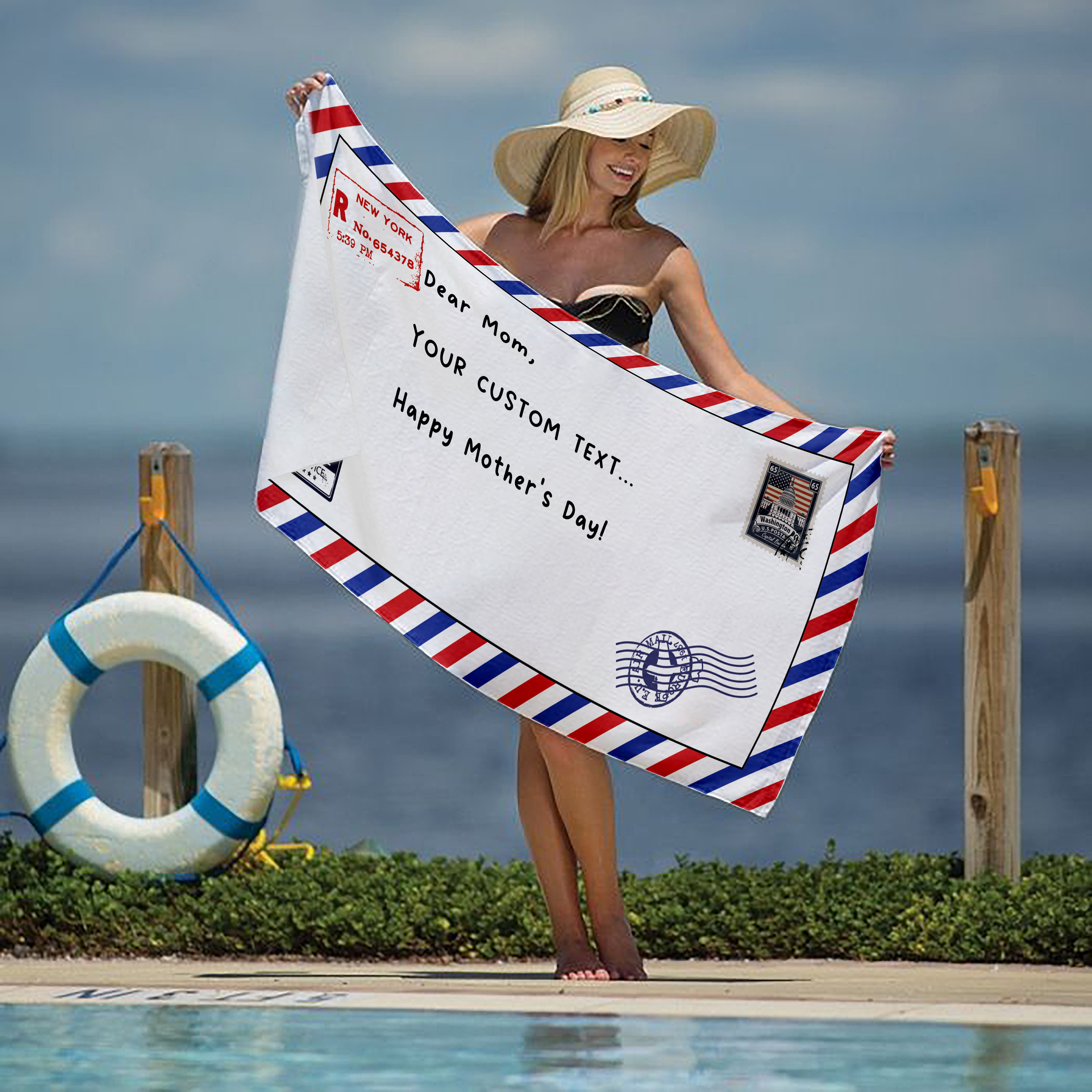 Personalized Lovely Kid Towel for Summer & Beach | CWTowel96