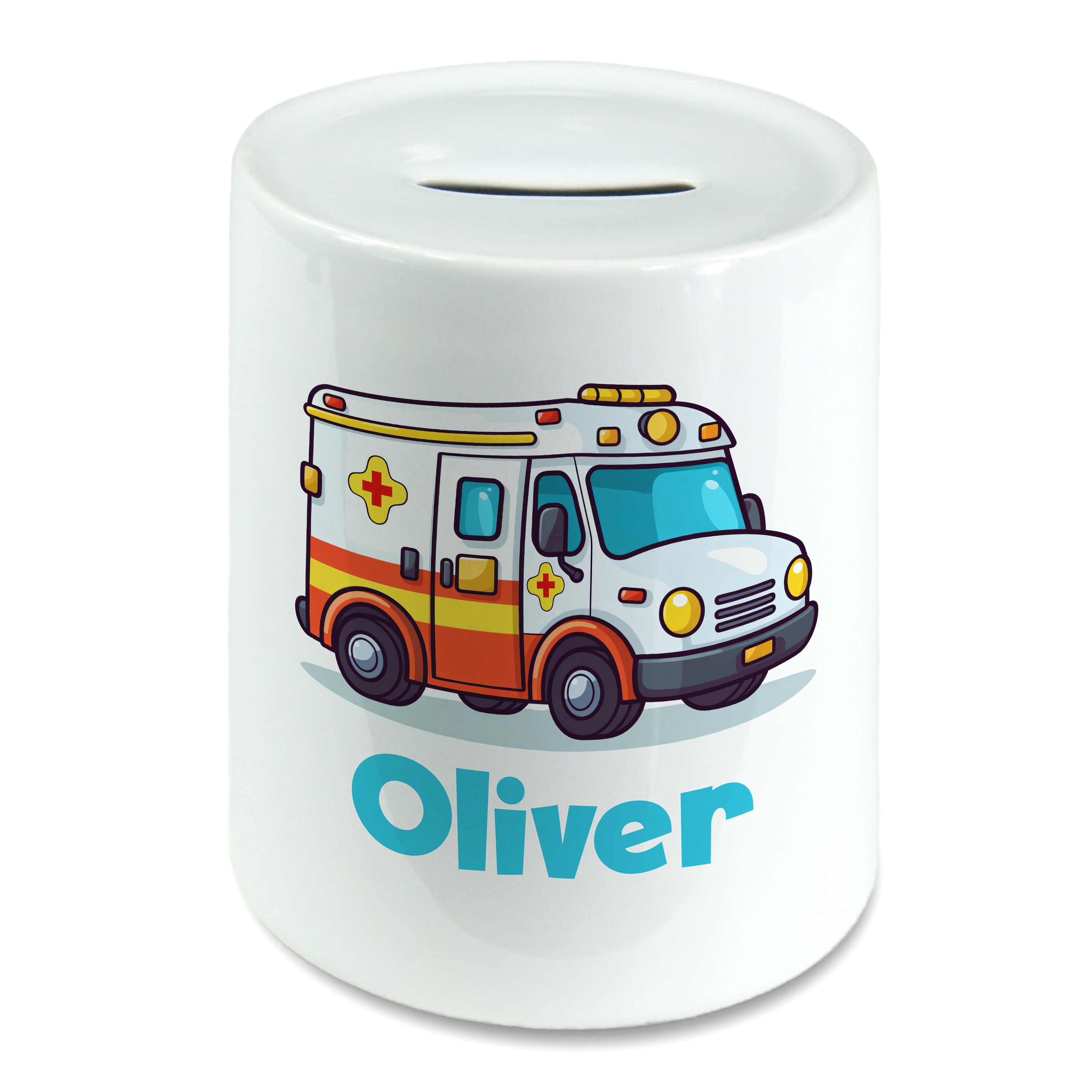 Personalized Kids Cute Pattern Piggy Bank Savings Jar | CWToy72