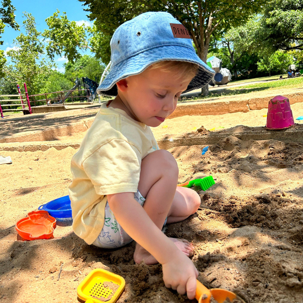 Personalized Leather Patch Denim Bucket Hat for Comfort & Unique | CWBeach83