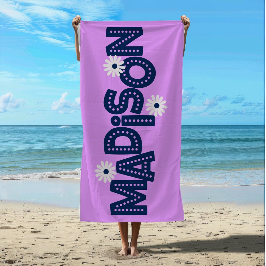 Personalized Lovely Kid Towel for Summer & Beach | CWTowel182