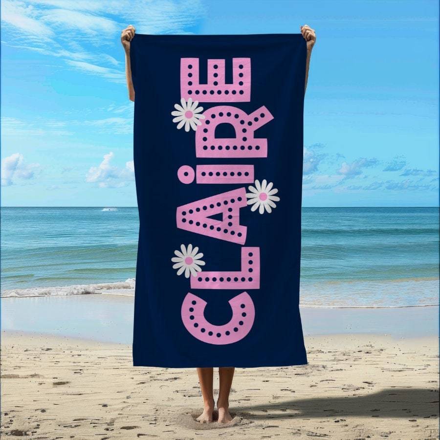 Personalized Lovely Kid Towel for Summer & Beach | CWTowel182