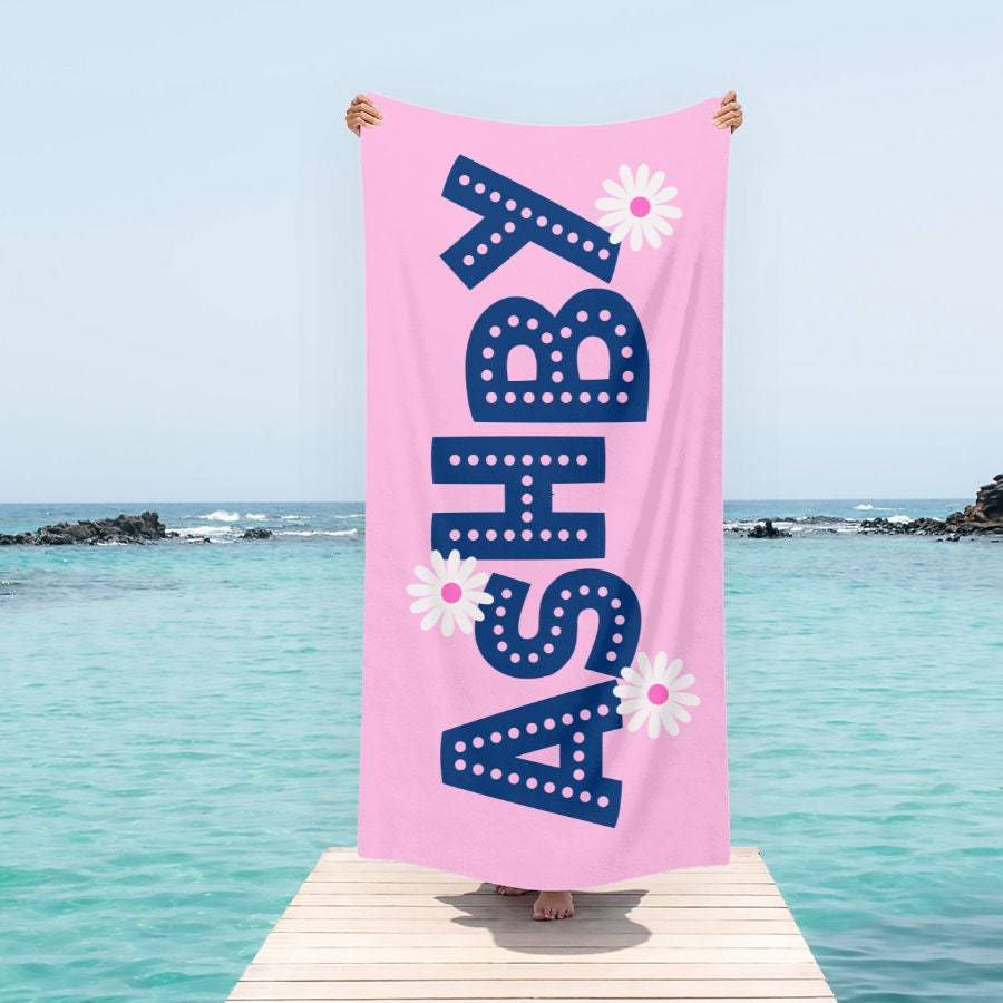 Personalized Lovely Kid Towel for Summer & Beach | CWTowel182