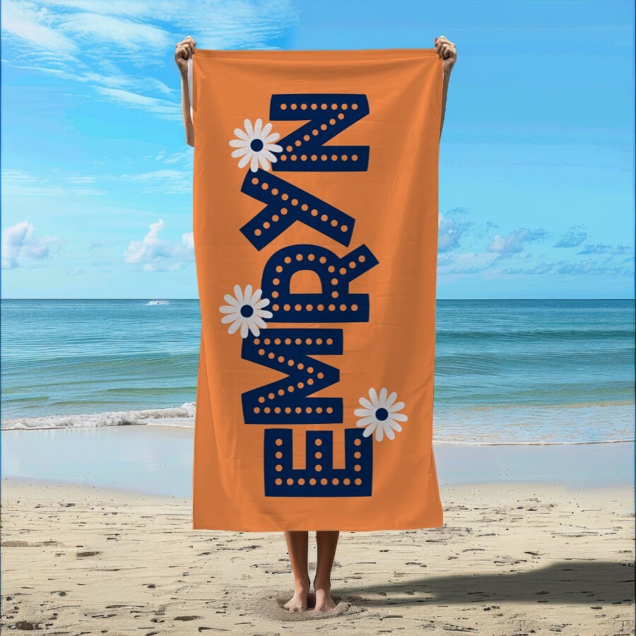 Personalized Lovely Kid Towel for Summer & Beach | CWTowel182