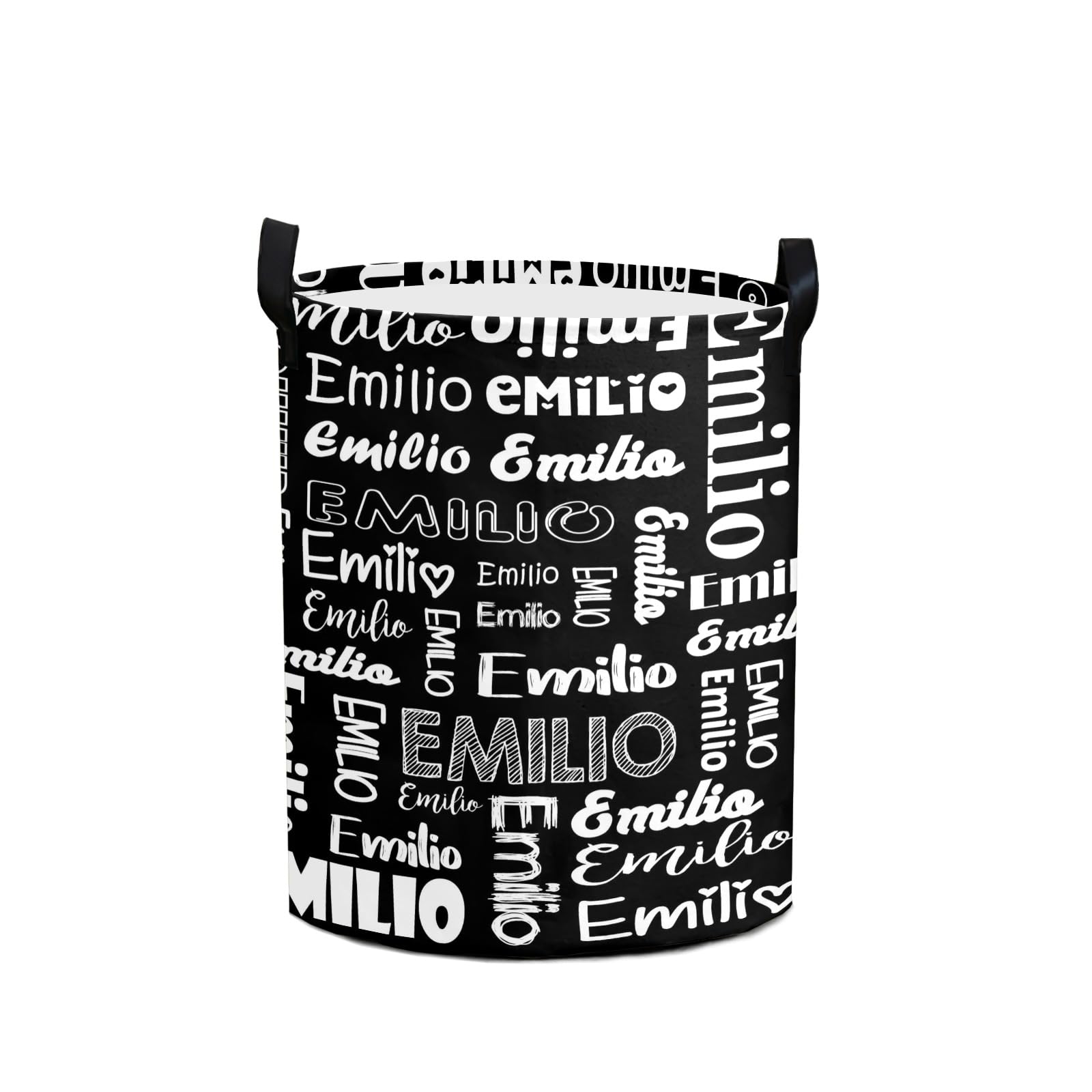 Personalized Laundry Collapsible Baskets with Handle | CWBasket04