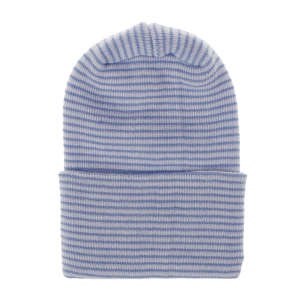 Personalized Leather Patch Pom Pom Beanie for Comfort & Unique | HSKid35