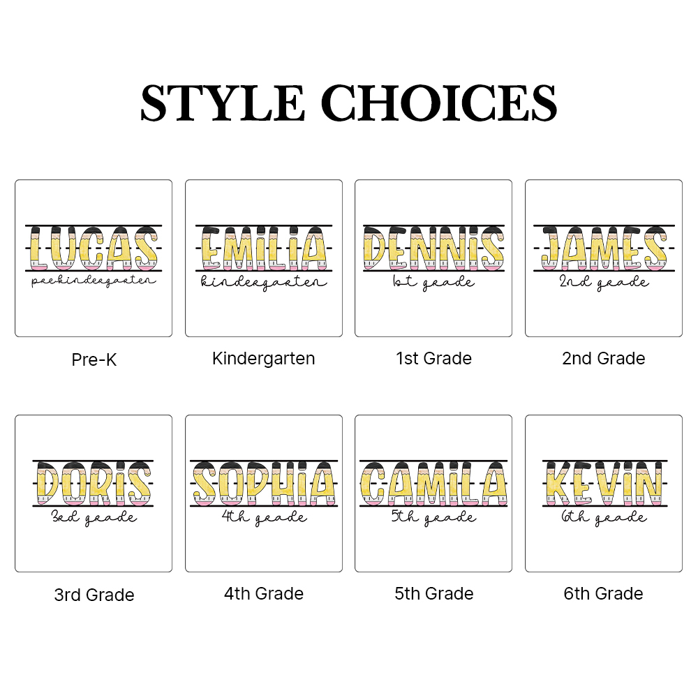 Personalized First Day Of Back To School Shirt | CWSchool10