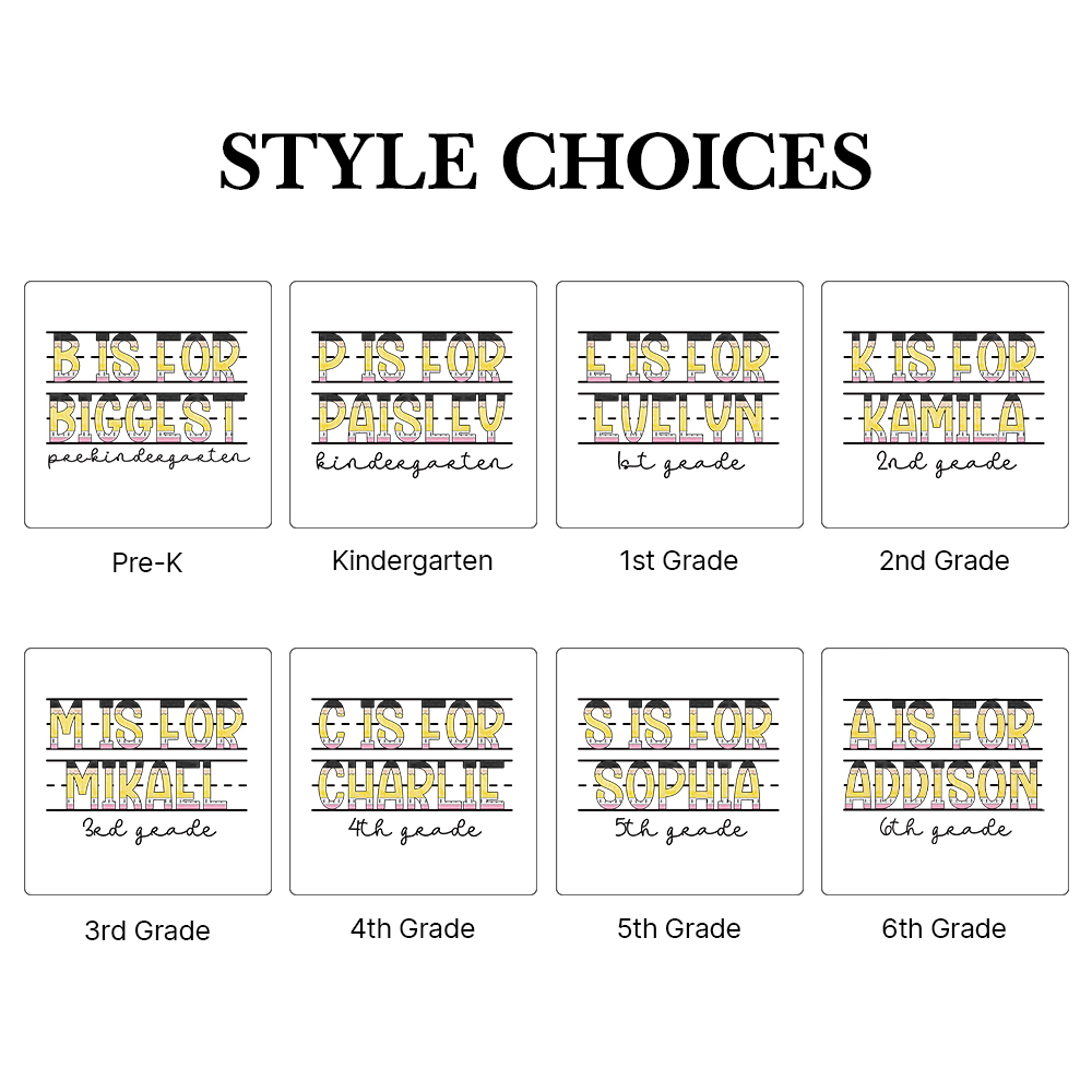 Personalized First Day Of Back To School Shirt | CWSchool12