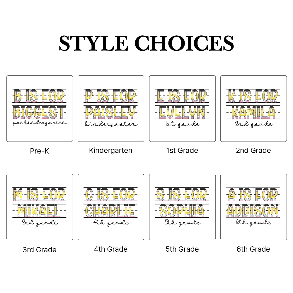 Personalized First Day Of Back To School Shirt | CWSchool12