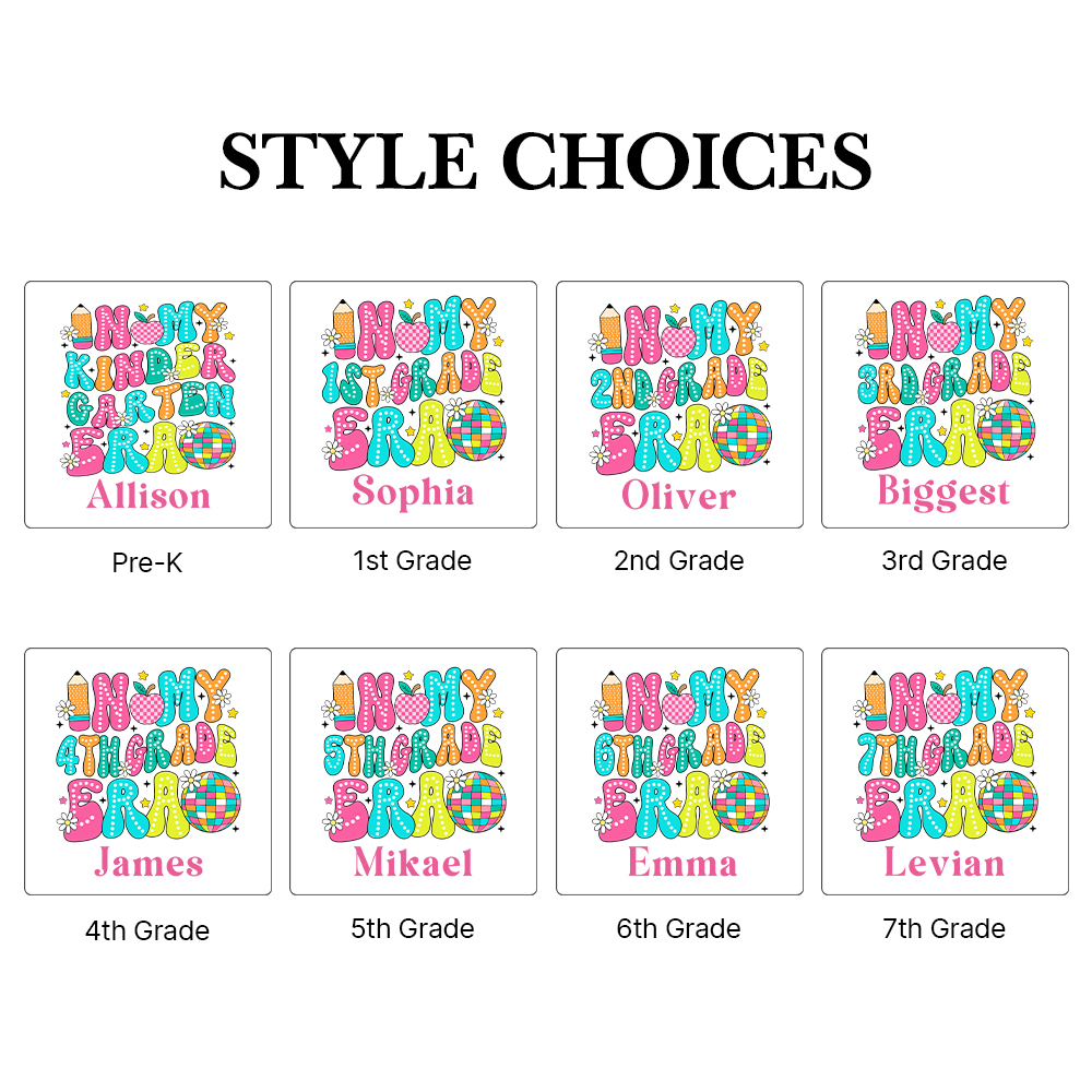 Personalized First Day Of Back To School Shirt | CWSchool19