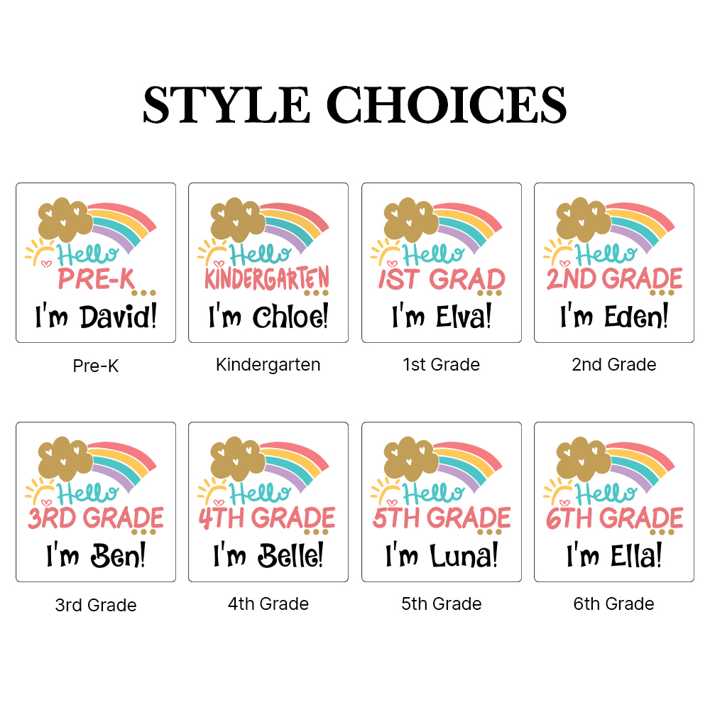 Personalized First Day Of Back To School Shirt | CWSchool25