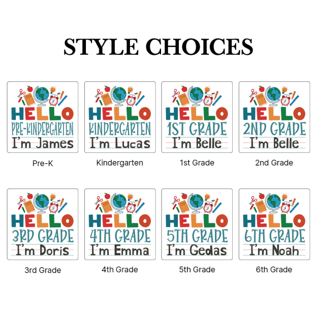 Personalized First Day Of Back To School Shirt | CWSchool31