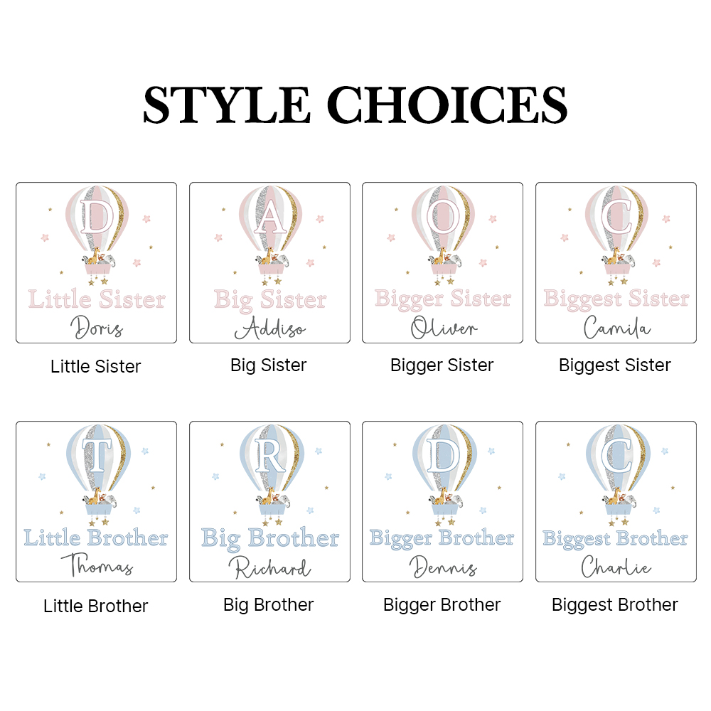 Personalized Matching Sibling Shirts | CWSibling11