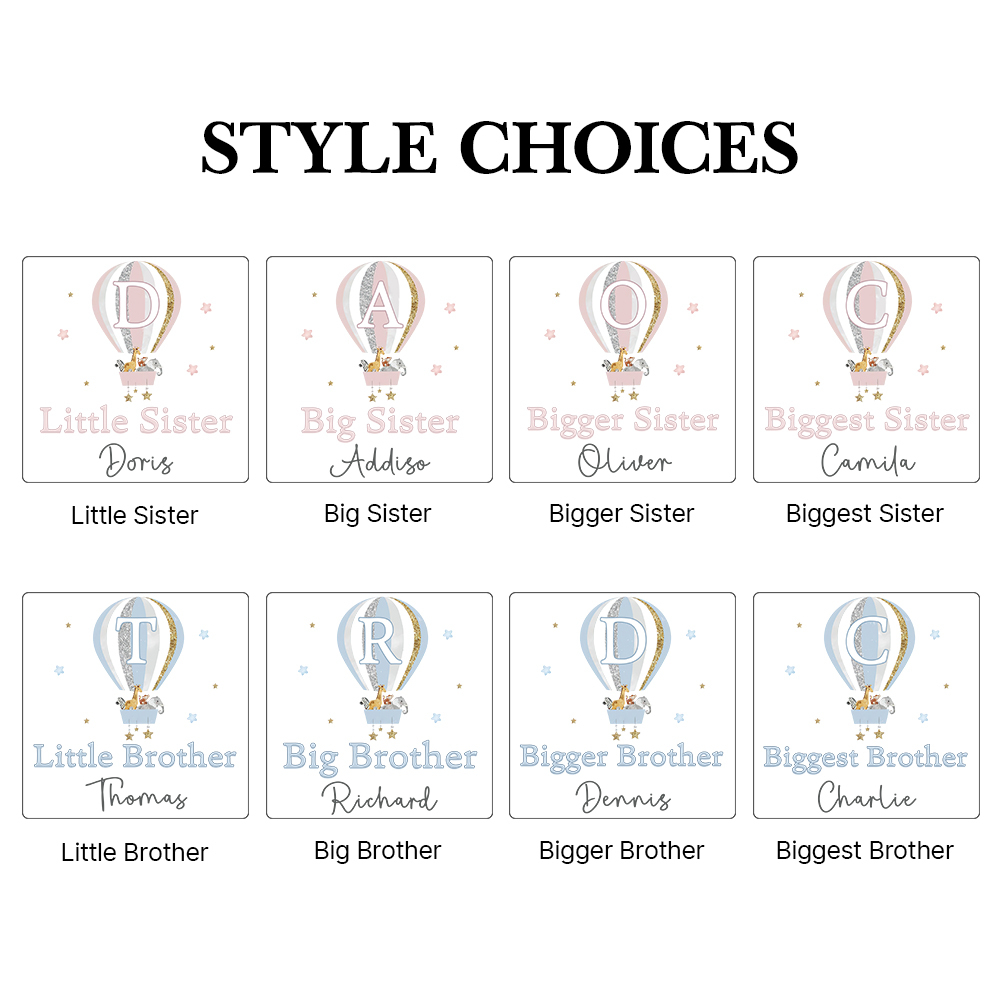 Personalized Matching Sibling Shirts | CWSibling11