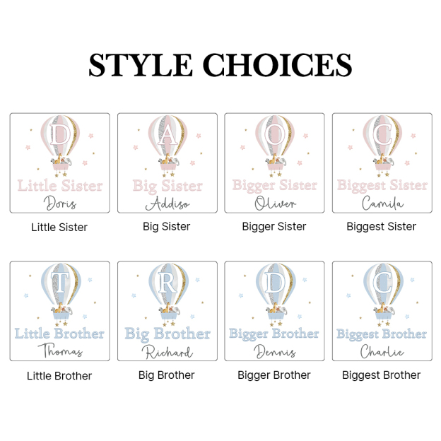 Personalized Matching Sibling Shirts | CWSibling11