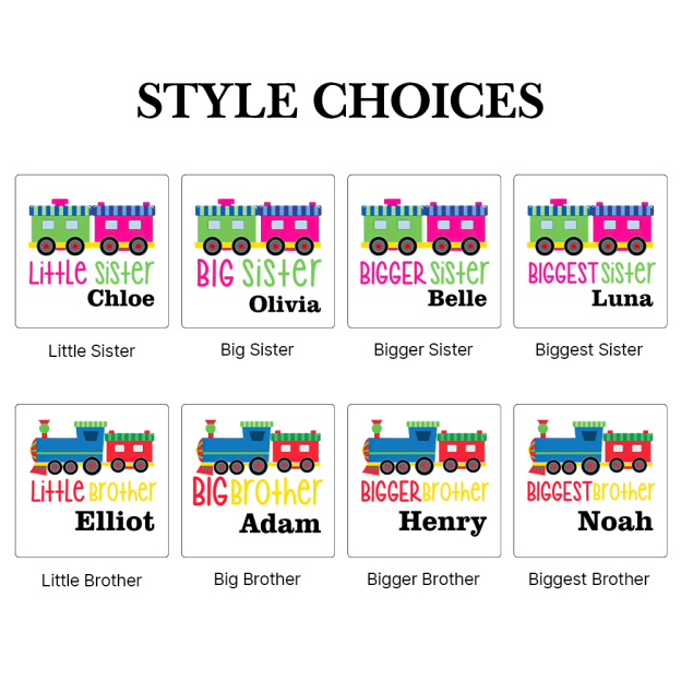 Personalized Matching Sibling Shirts | CWSibling21