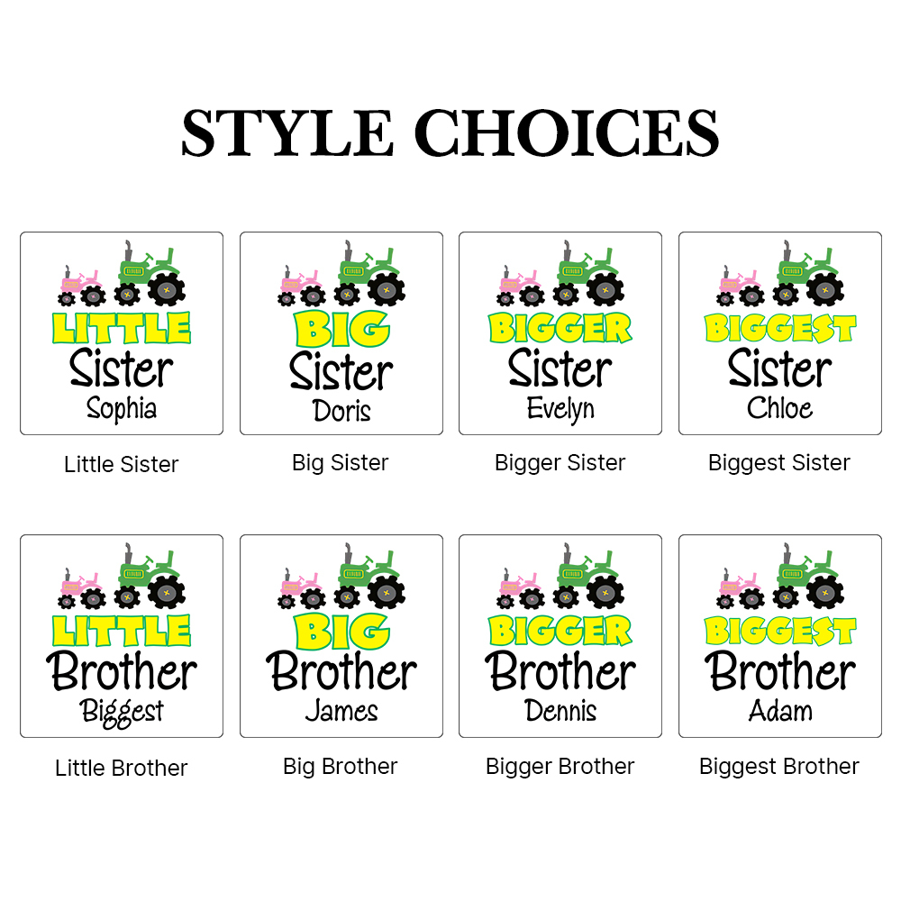 Personalized Matching Sibling Shirts | CWSibling28