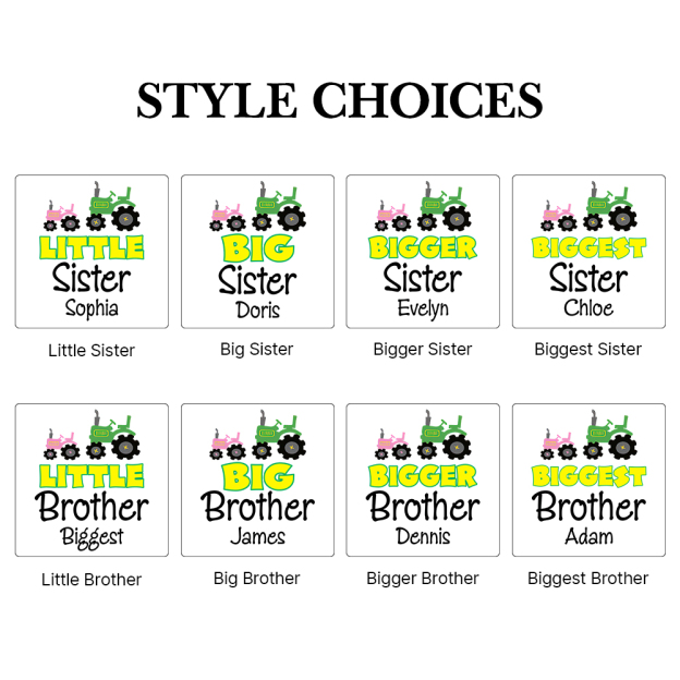 Personalized Matching Sibling Shirts | CWSibling28