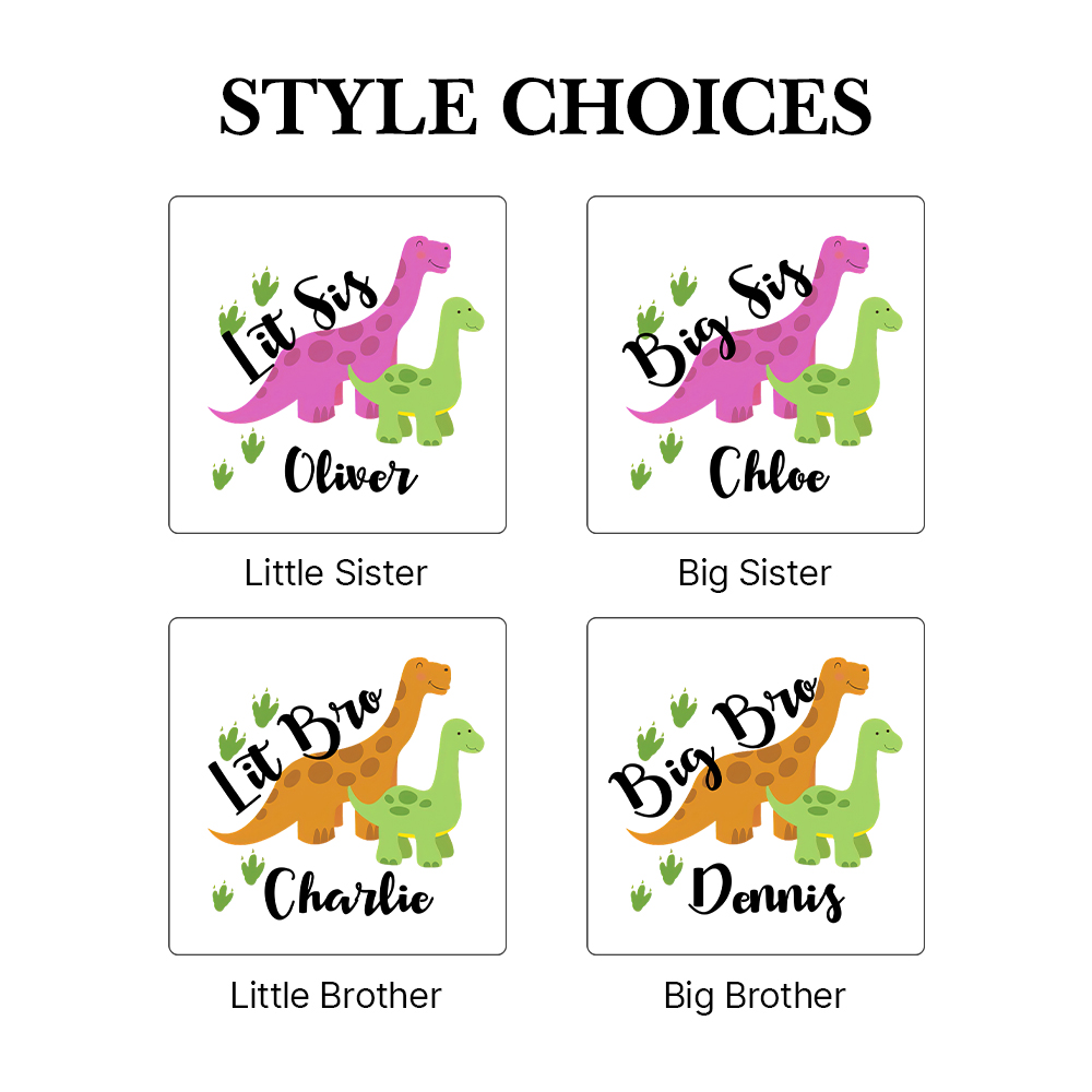 Personalized Matching Sibling Shirts | CWSibling30
