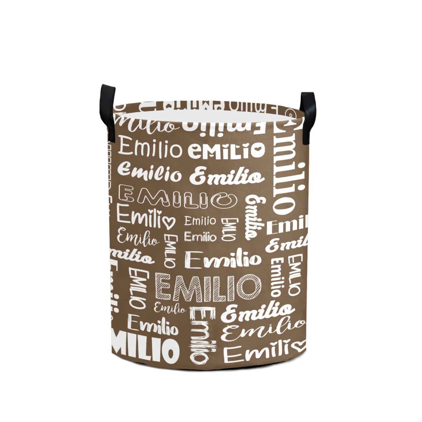 Personalized Laundry Collapsible Baskets with Handle | CWBasket04