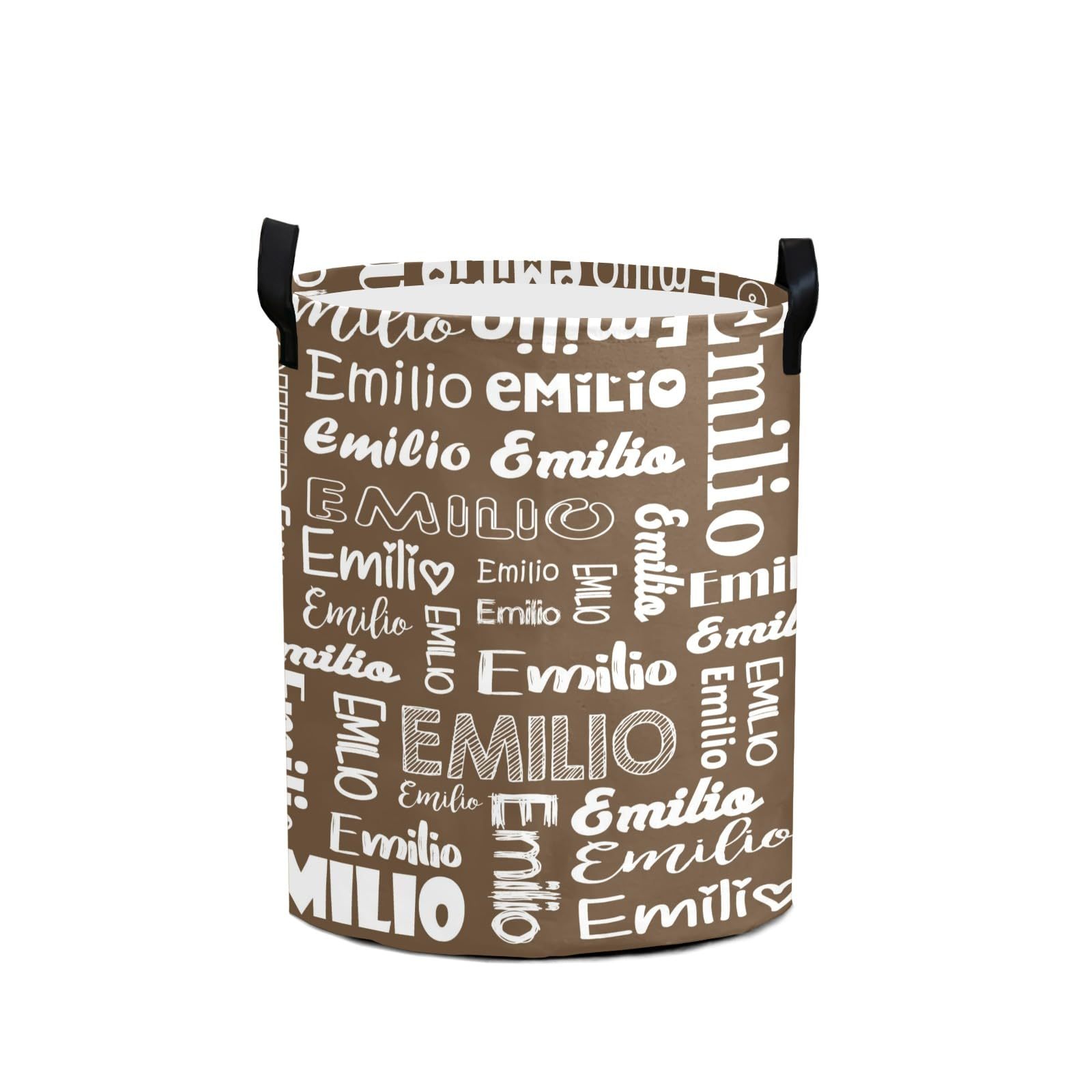 Personalized Laundry Collapsible Baskets with Handle | CWBasket04