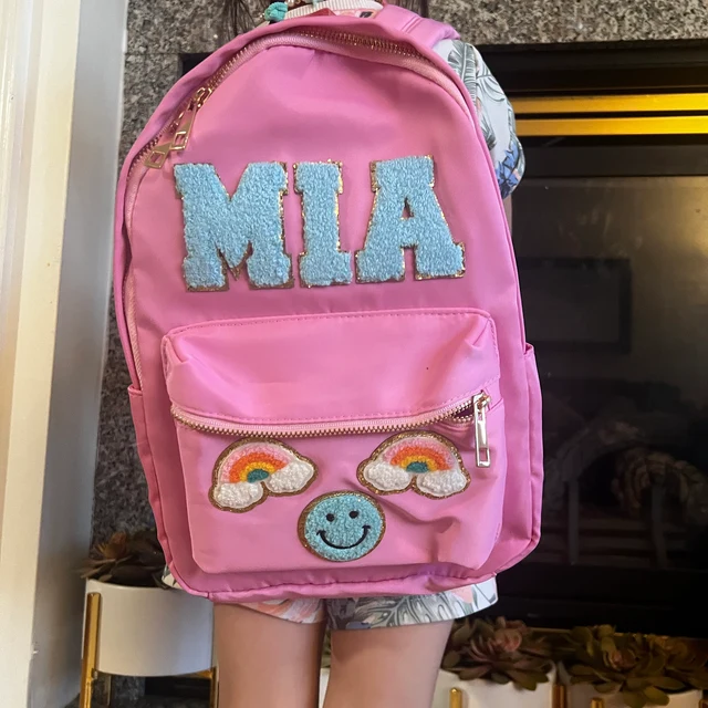 Personalized Hand Patch Kids Funny Backpack