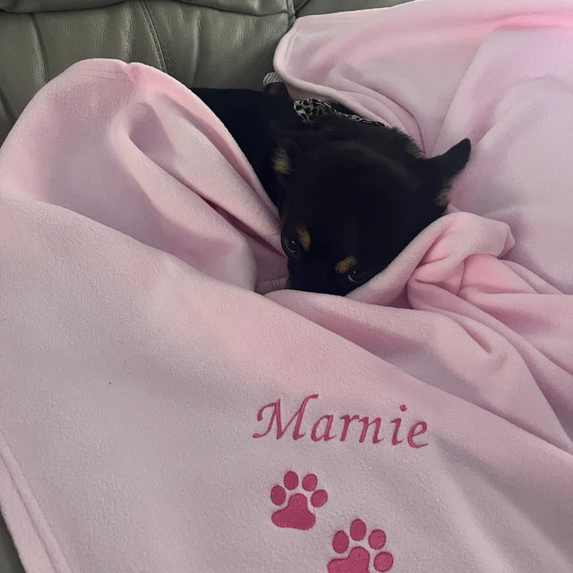 Personalized Warm Pet Blanket for Comfort & Unique | BKPet18