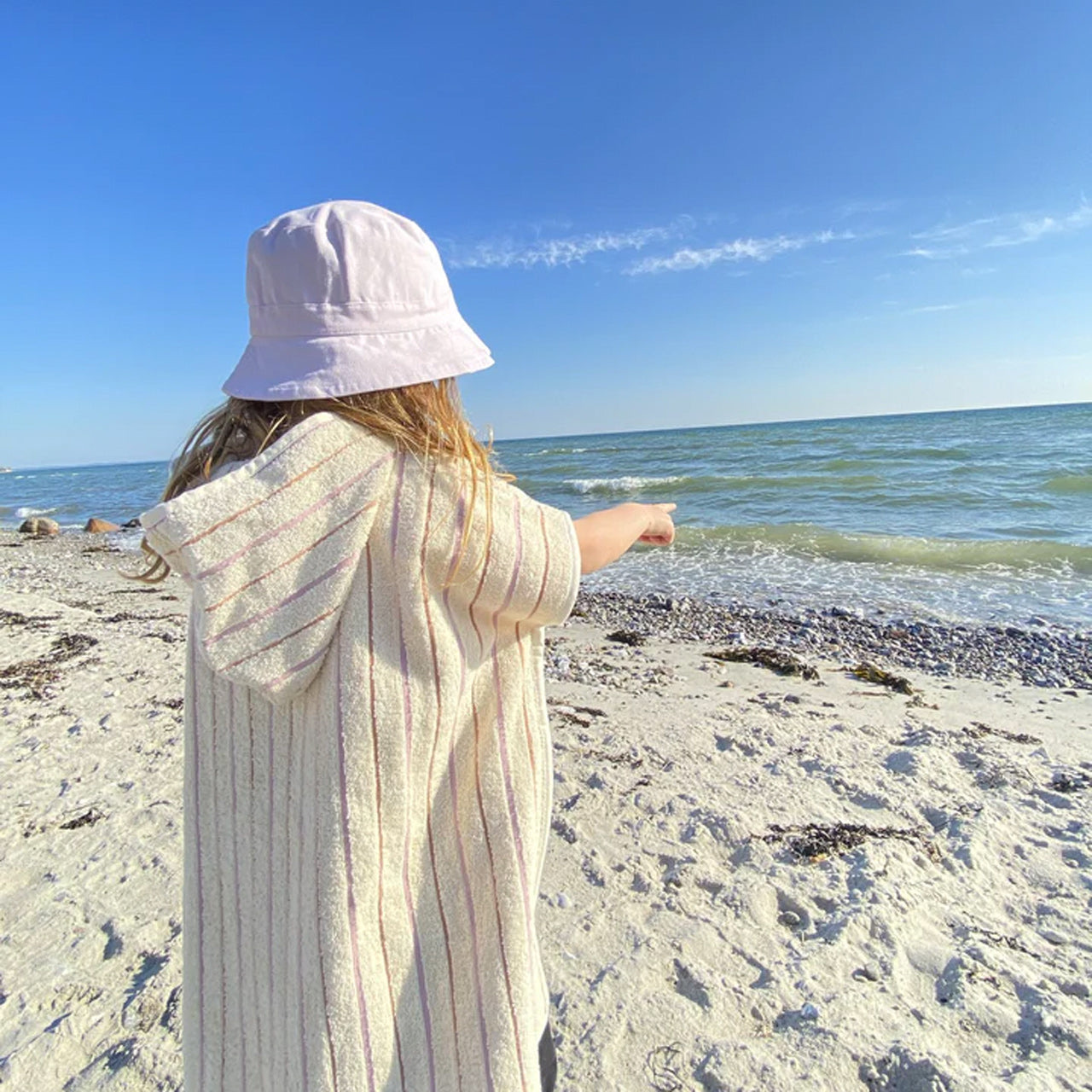 Personalized Kid Leather Patch Bucket Sunbonnet for Comfort & Unique | CWBeach157