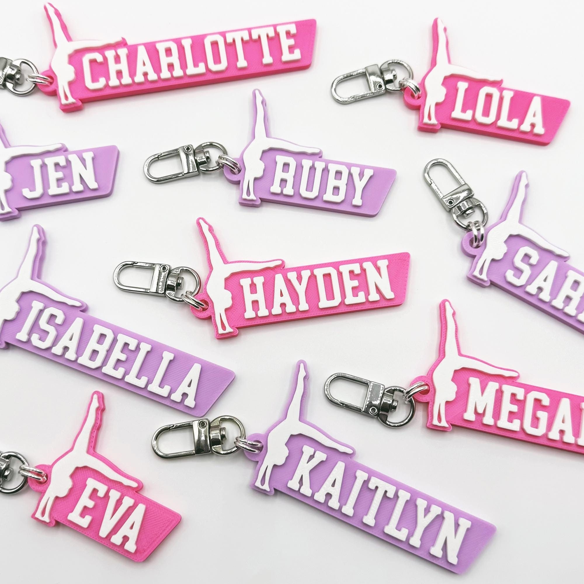 Personalized 3D Printed Name Keychains Tag | CWGift55