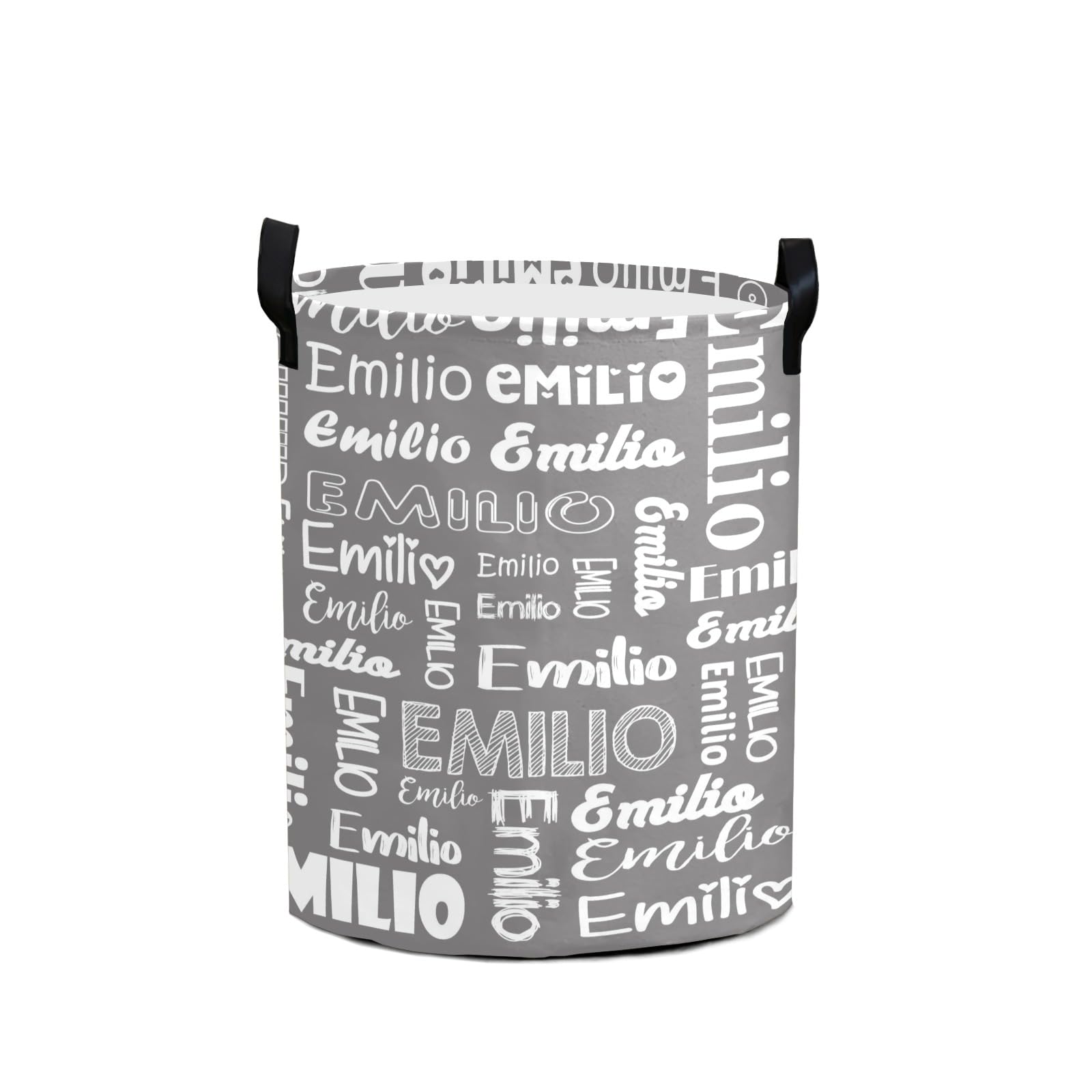 Personalized Laundry Collapsible Baskets with Handle | CWBasket04