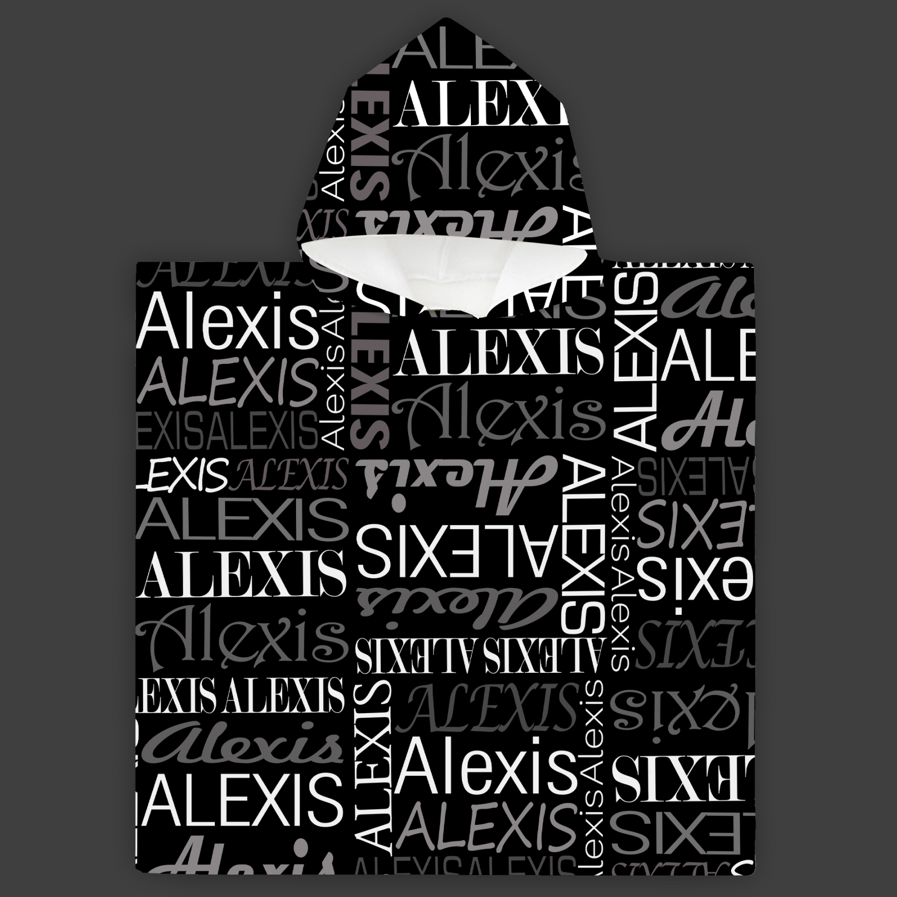 Personalized Hooded Beach Towel for Summer & Beach | CWHTowel17