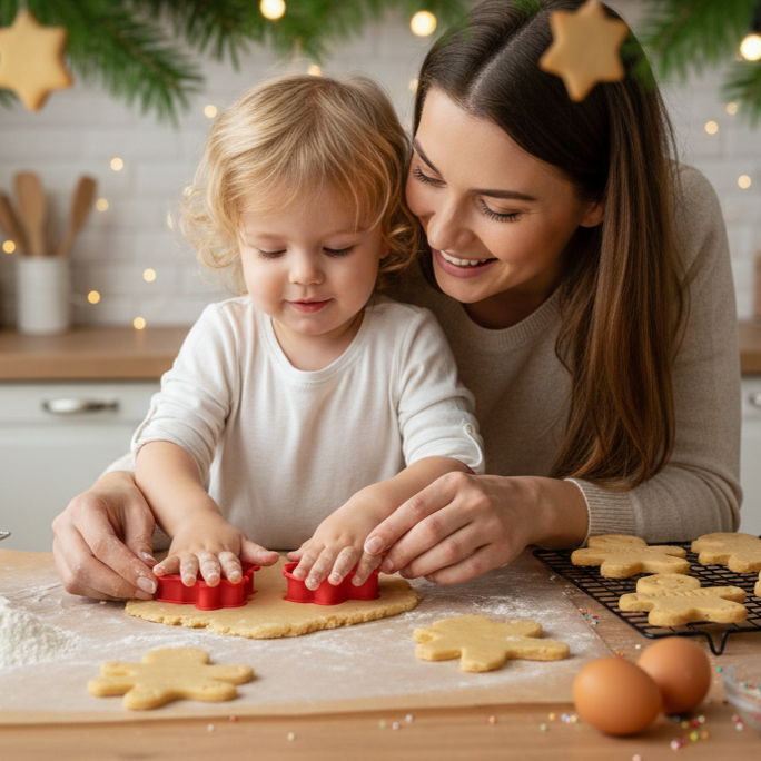 Personalized Christmas Gingerbread Cookie Cutter With Name | MCGift371