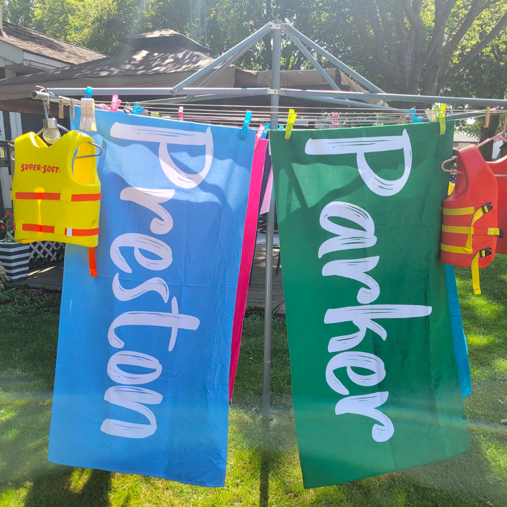 Personalized Lovely Kid Towel for Summer & Beach | CWTowel38