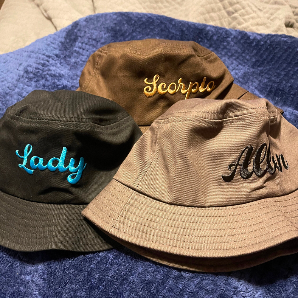 Personalized Embroidery Bucket Hat for Comfort & Unique | CWBeach30