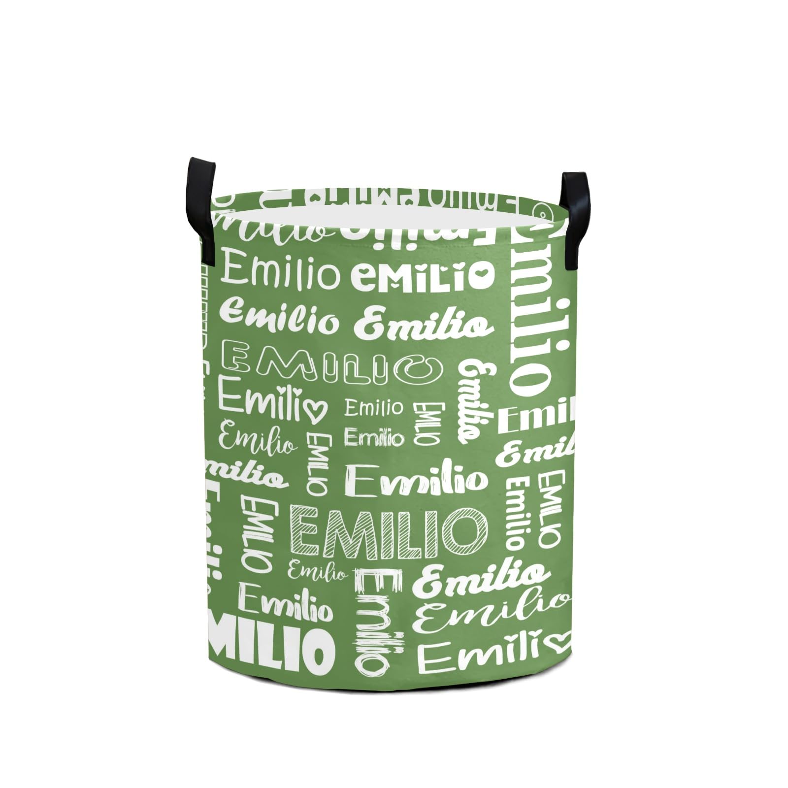 Personalized Laundry Collapsible Baskets with Handle | CWBasket04