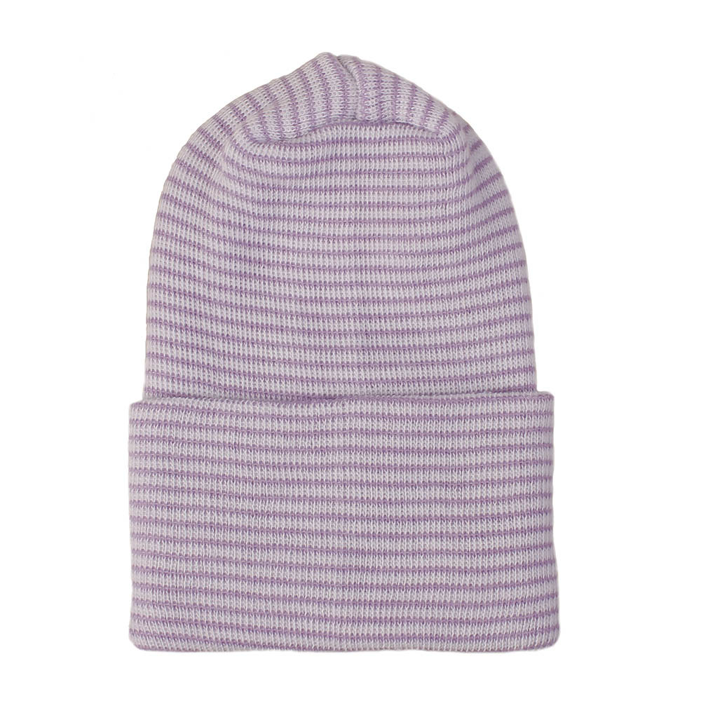 Personalized Leather Patch Pom Pom Beanie for Comfort & Unique | HSKid35