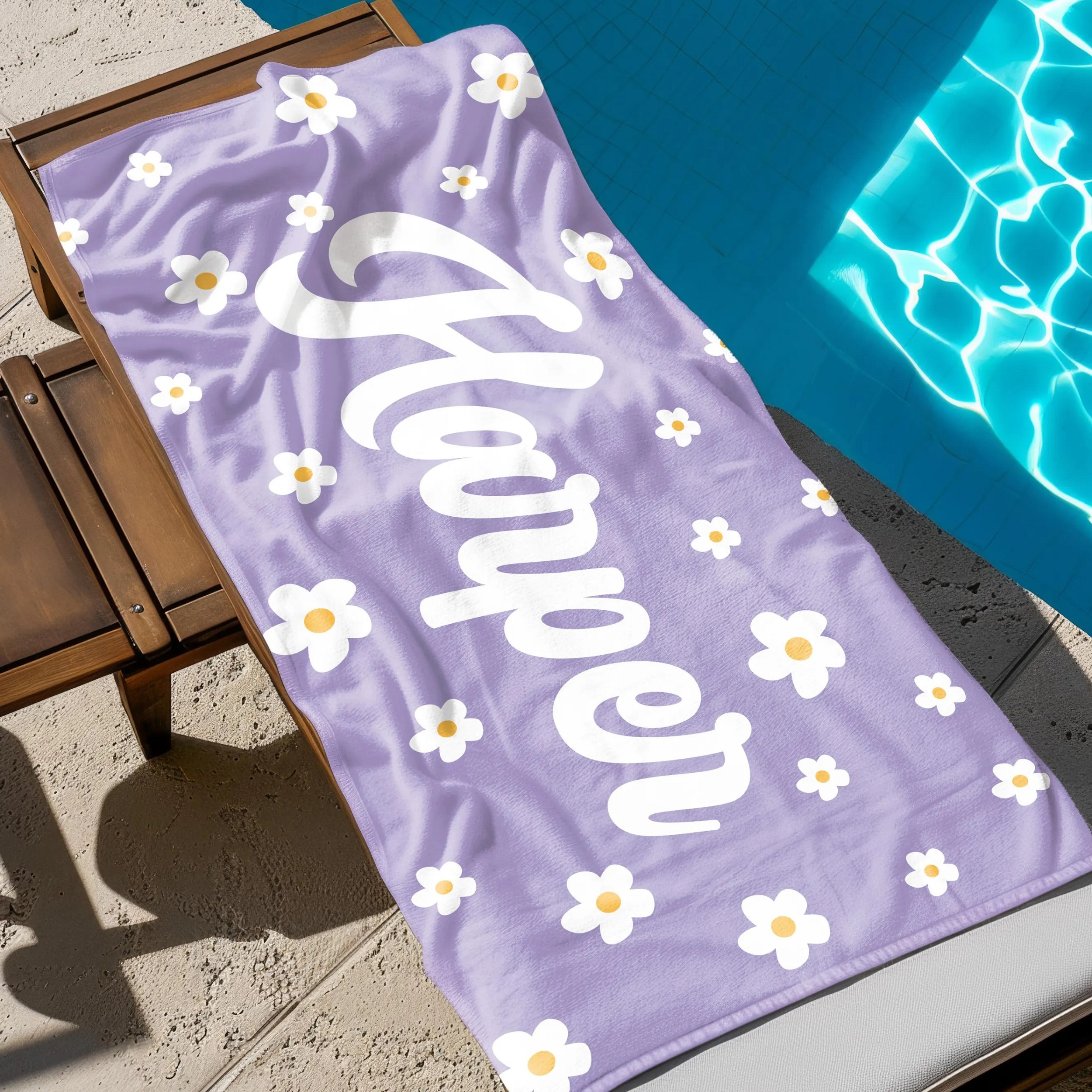 Personalized Lovely Kid Towel for Summer & Beach | CWTowel177