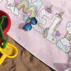 Personalized Lovely Kid Towel for Summer & Beach | CWTowel175