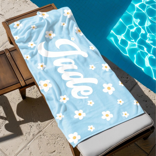 Personalized Lovely Kid Towel for Summer & Beach | CWTowel177